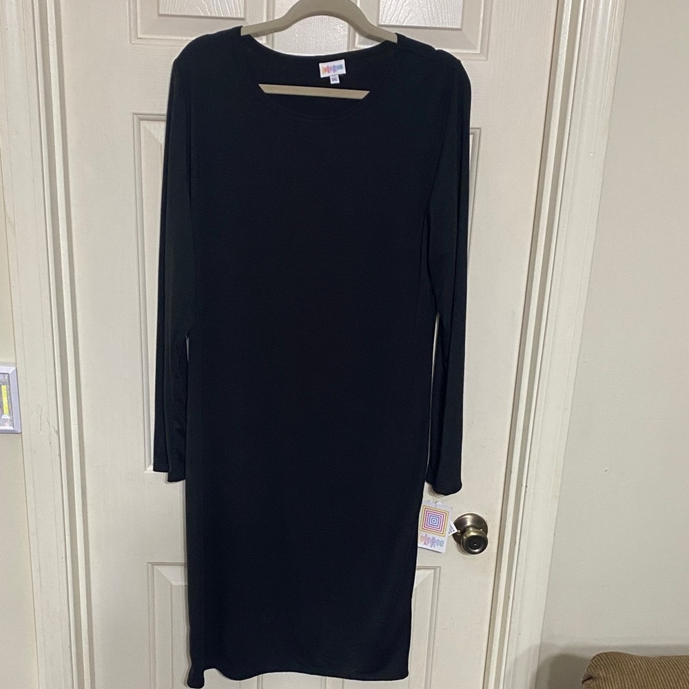 LuLaRoe Classic Black Long Sleeve Dress